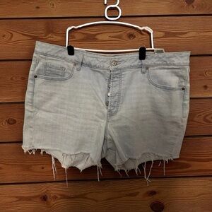 Old Navy Light Gray Jean Shorts